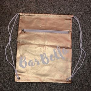 Barbella Drawstring Backpack